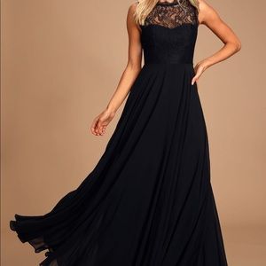 Lulus Black Formal Dress